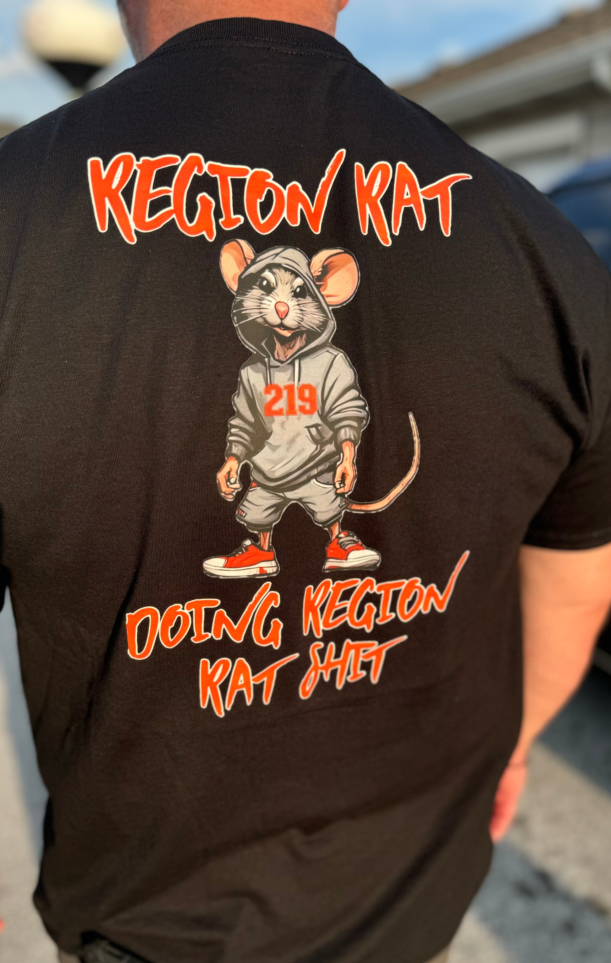 O.G. Region Rat doing Region Rat Sh!t Tee