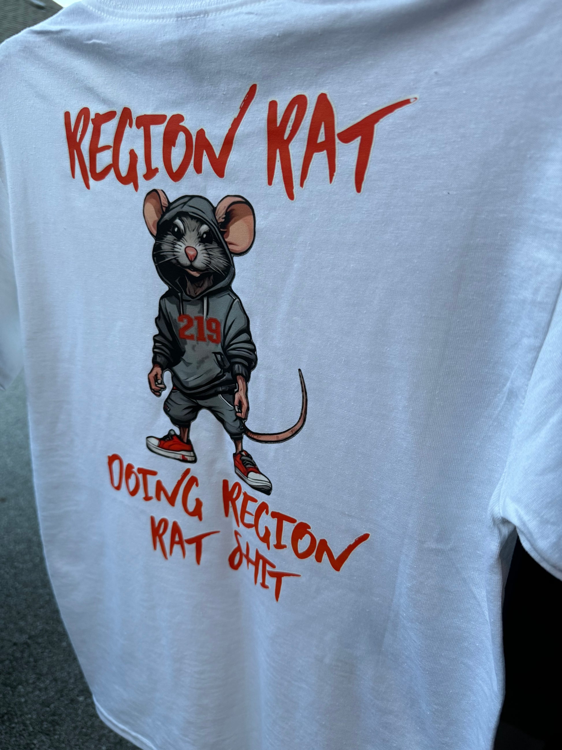 O.G. Region Rat doing Region Rat Sh!t Tee