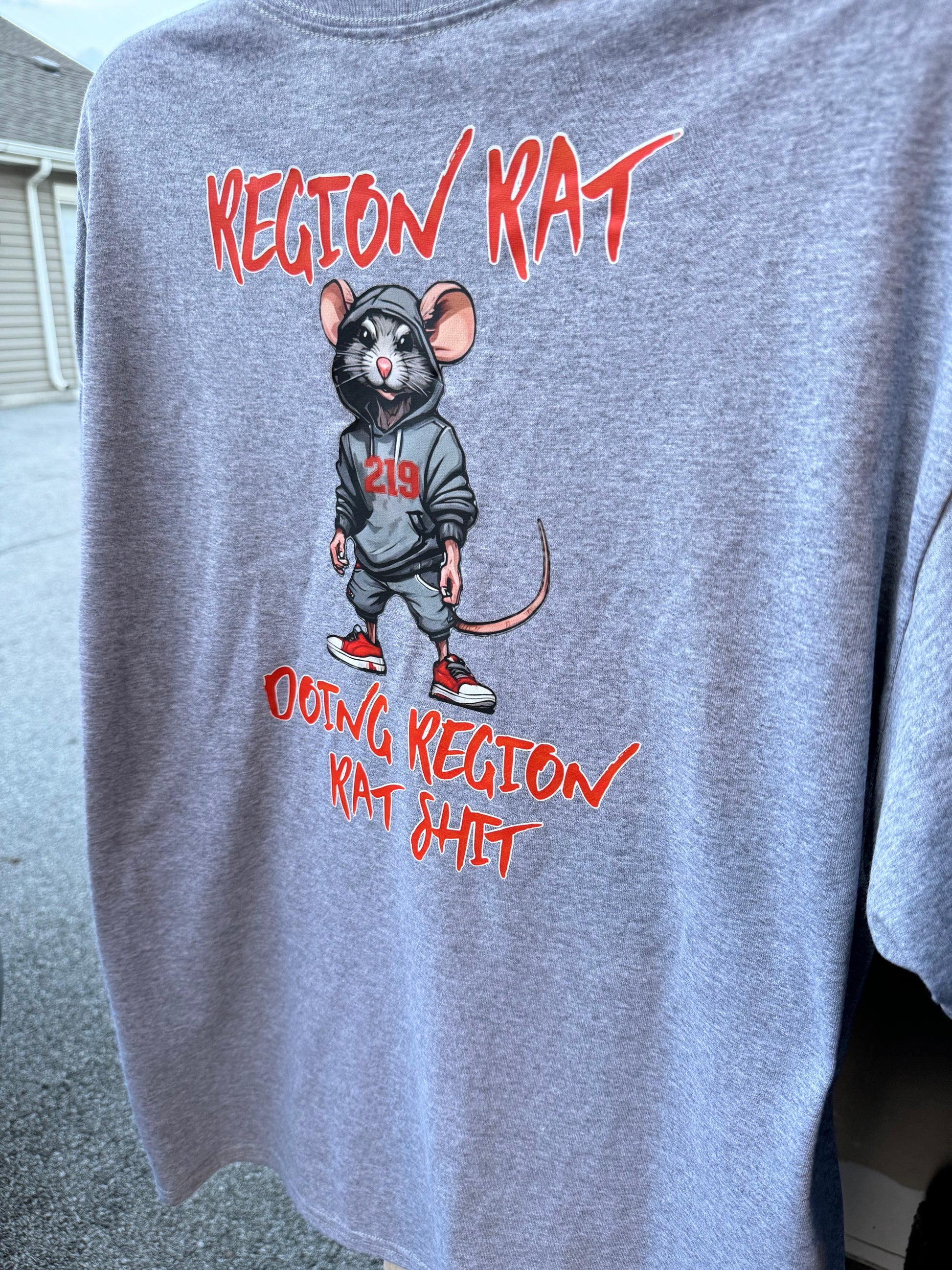 O.G. Region Rat doing Region Rat Sh!t Tee